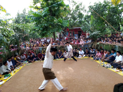  Jalin Silaturahmi, Para Pendekar Silat Unjuk Kebolehan di Laman